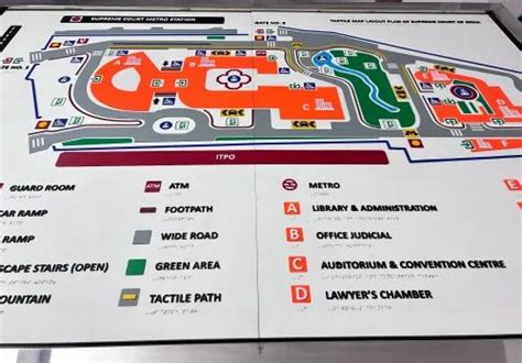 Tactile Maps - Acrylic Audio Tactile Braille Map 110 Manufacturer from ...