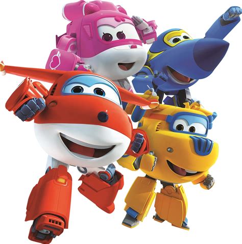 Download Super Wings Characters Posing.png | Wallpapers.com