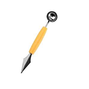Buy Matiman Enterprise 2 in 1 Melon Baller, Stainless Steel ...