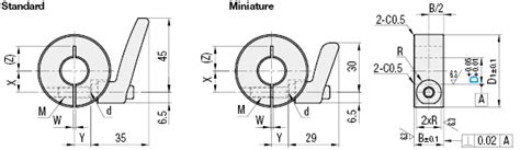 Shaft Collar - Standard Type with Clamp Lever - Clamp Type | MISUMI ...