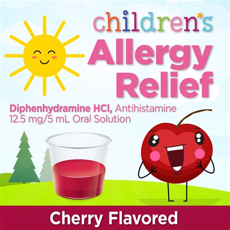 Buy Children's Allergy Relief, Diphenhydramine HCl 12.5 mg/5 mL Oral ...