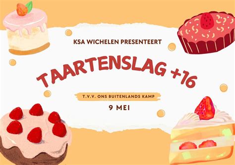 Taartenslag +16 2025, Margote 16, 9260 Wichelen, Belgium, 9 May 2025 ...