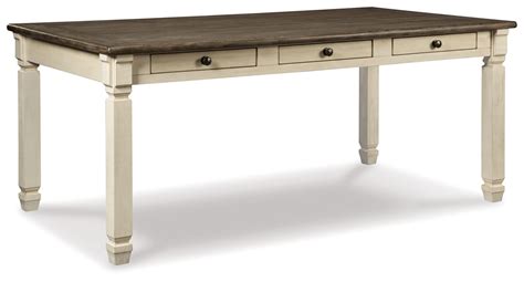 Signature Design by Ashley Bolanburg Farmhouse Dining Table with ...