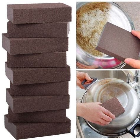 Emery Dish Washing Sponge – Heavy-Duty Aluminum Oxide Scrubber for Ute ...