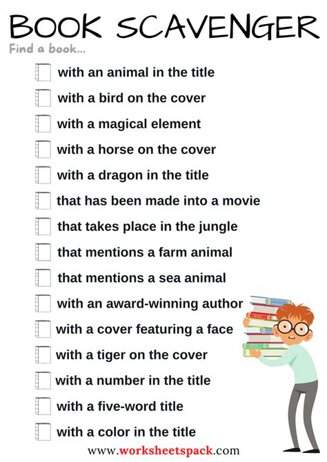 Books, Clues, and Adventure: A Thrilling Library Scavenger Hunt ...