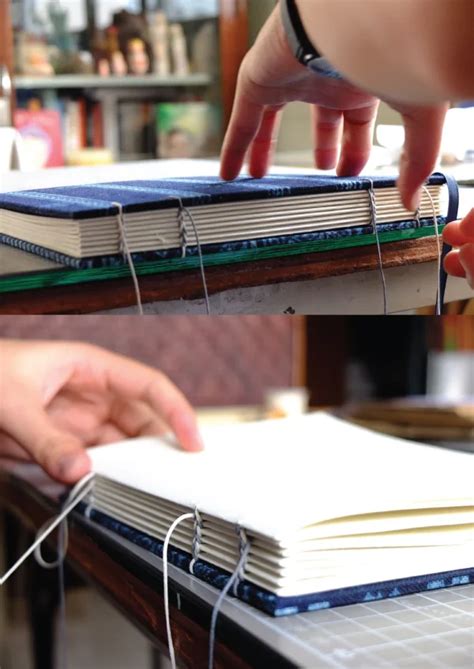 Coptic Stitch Binding Tutorial 的图像结果