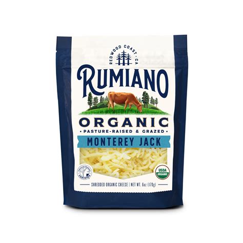Shredded Monterey Jack – Rumiano Cheese
