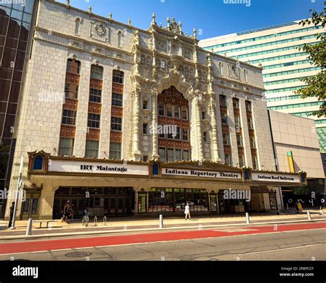Indiana Repertory Theatre in Indianapolis - INDIANAPOLIS, UNITED STATES - JUNE 05, 2023 Stock ...