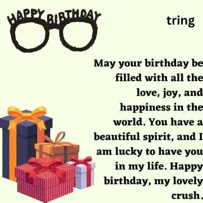125+ Sweet Birthday Wishes For Your Crush