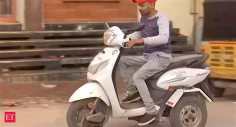 telangana: Watch: Telangana govt provides two-wheelers to physically ...