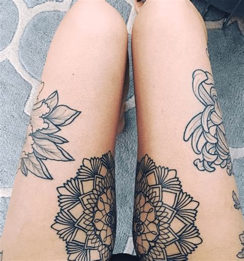 Tattoo On Inner Thigh