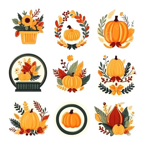 Marco De Clip Art De Acción De Gracias