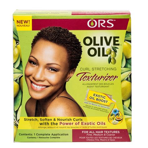 ORS Olive Oil Curl Stretching Texturizer Kit - Small Section Relaxer in ...