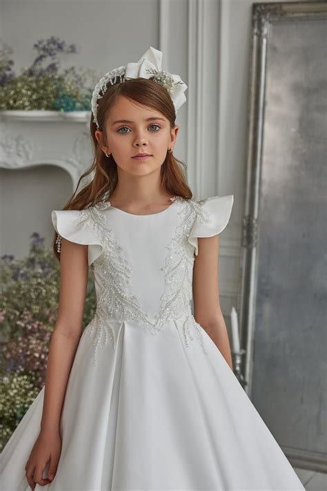 First Communion Dress Girl Dress 3310 Baptism Dress Baby - Etsy