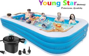 YOUNG STAR USA23,10 Ft LENGTH ,6 Ft WIDTH ,3 LAYERS FAMILY SWIMMING ...