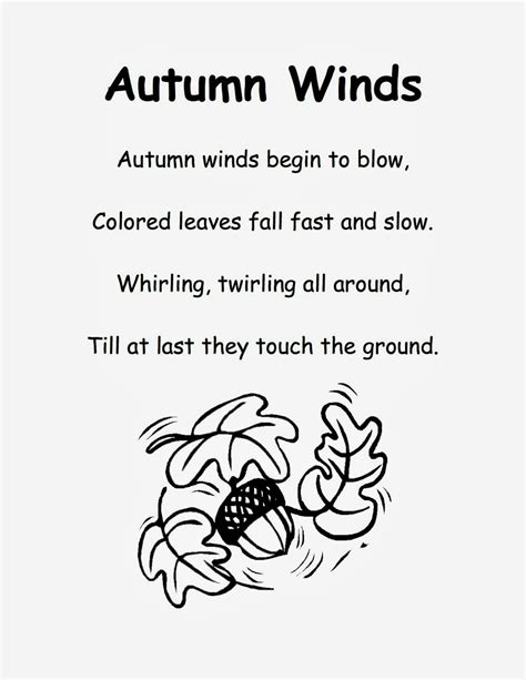 35 Beautiful Fall Poems for Kids - Poems Ideas