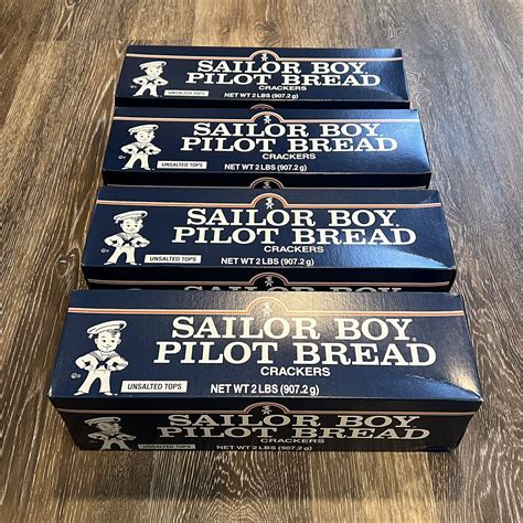 Sailor Boy Pilot Bread - Hard Tack Made for Alaskans - 2lb boxes - lots ...