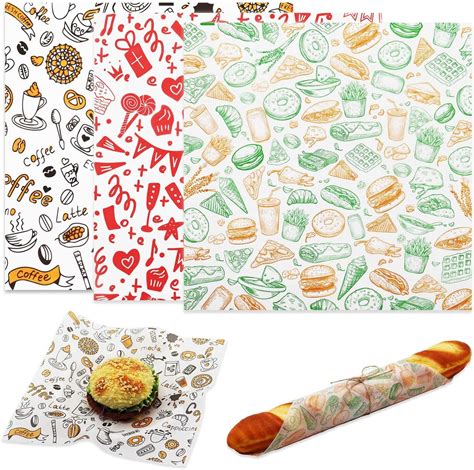 Amazon.com: Resholder 600 Pcs Deli Paper Sheets 12 x 12 Inch, Sandwich ...