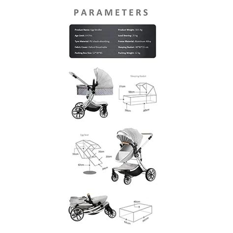 Stroller Baby | Kidilo Premium Baby Pram | StarAndDaisy