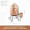 Copper-Master 5 Litre Hammered Water Dispenser (Matka/Pot) Container ...