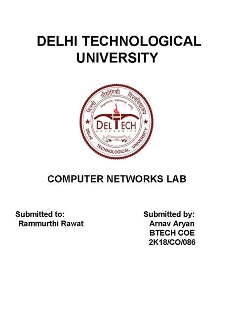CN LAB FILE 2K18-CO-086 (1)-converted - DELHI TECHNOLOGICAL UNIVERSITY ...
