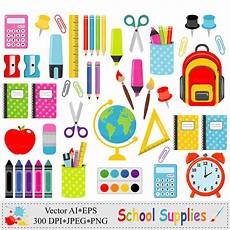 Clipart School Supply by School Supplies Clip Back To School Graphics Clipart School Supply