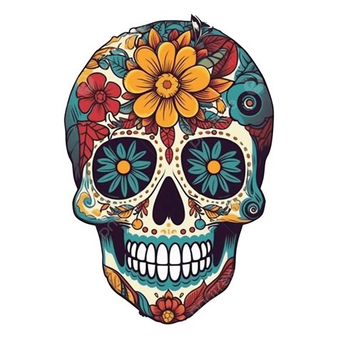 Mexican Day Of The Dead Skull, Mexican Day Of The Dead, Skull, Day Of ...