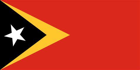 Flag Of Timor Leste
