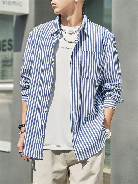 Striped shirt outfit men – Artofit