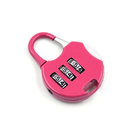 3-Digit Travel Combination Lock of Zinc Alloy, Small Safe Combination ...