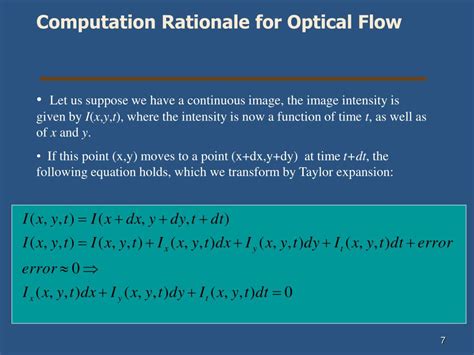 Optical Flow Analysis 的图像结果