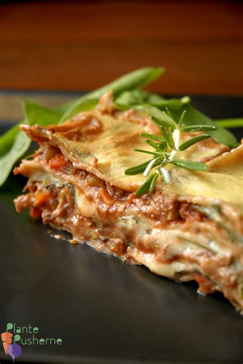 Uimodståelig vegansk lasagne!