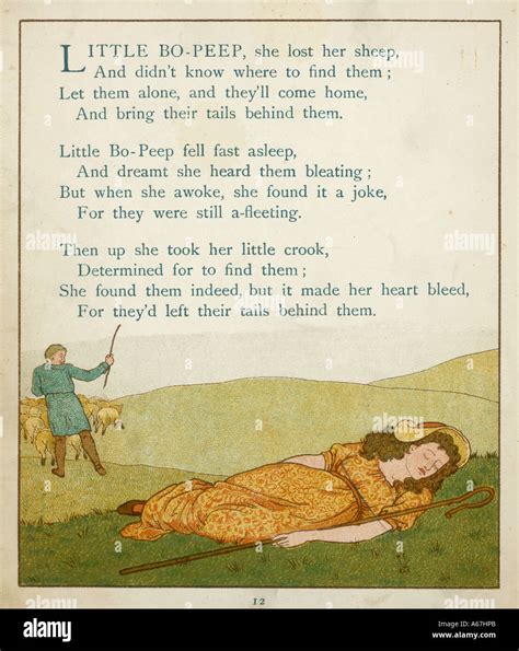 Little Bo Peep Bell Stock Photo - Alamy