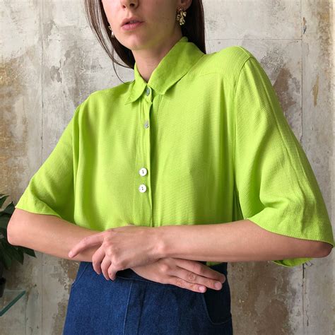 Light Green Button Up Shirt - CogBlog