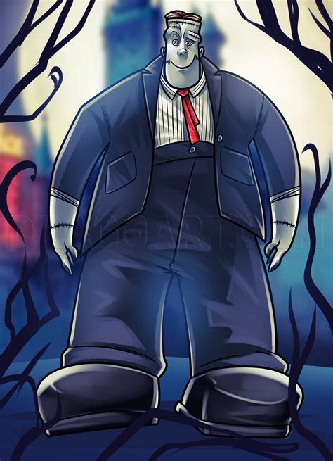 How To Draw Frank From Hotel Transylvania, Drawing, Step by Step, by ...