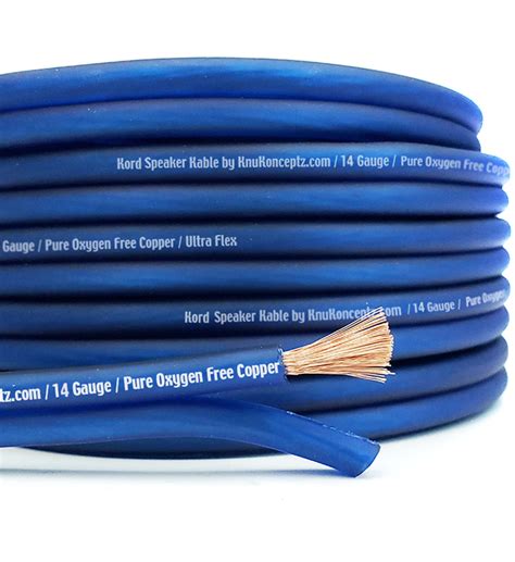 Knukonceptz Kord Ultra Flex 14 Gauge Speaker Wire – BladeICE
