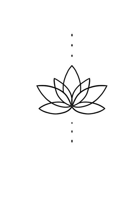 Pin by Seeni Tattooz on Stencil | Small lotus tattoo, Simple lotus ...