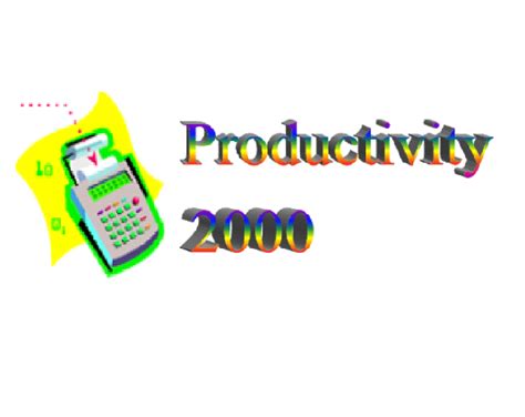 Image result for Productivity 2000 Programming