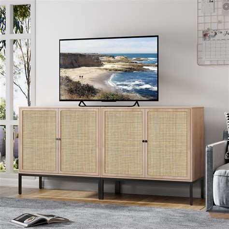 Buy BrafabSet of 2 Sideboard Buffet Cabinet with Storage, Sideboard ...