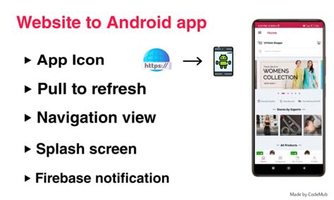 Image result for Convert Website to Android App