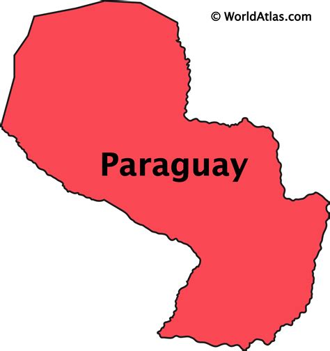 Paraguay Location Paraguay 2022 World Factbook Archive