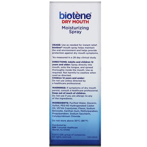 Biotene Dry Mouth Spray Cvs at Clarence Valladares blog