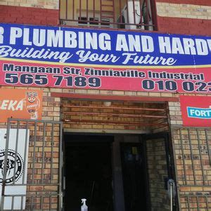 Border Plumbing and Hardware, 6 Mangaan street, Rustenburg East, South ...