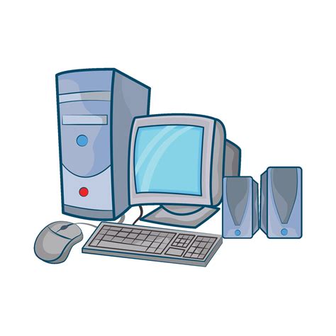Desktop Computer Vector 的图像结果
