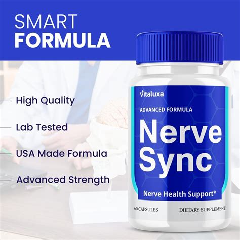 Vitaluxa 5 Pack) Nerve Sync Capsules, NerveSync Pills for India | Ubuy