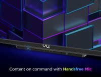 Vu GloLED 126 cm (50 inch) Ultra HD (4K) LED Smart Google TV with DJ ...