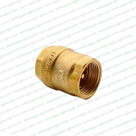 AQUA - AGRO - Non - Return Valve (NRV) - Metal - Brass - 1 inch (25mm)