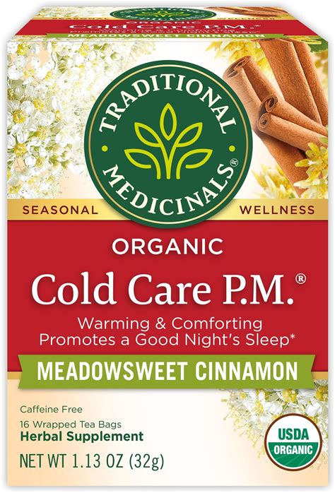 Amazon.com : TRADITIONAL MEDICINALS TEAS Gypsy Cold Care Tea 16 Bag ...