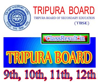 TBSE Tripura Board of Secondary Education tbse.in | tripuraresults.nic ...