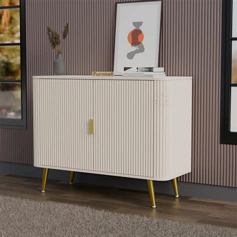 GCA1 WOODZONE Wooden Sideboard Cabinet for Living Room | Side Board ...